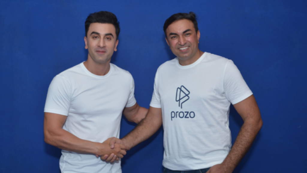 Ranbir Kapoor Prozo investment