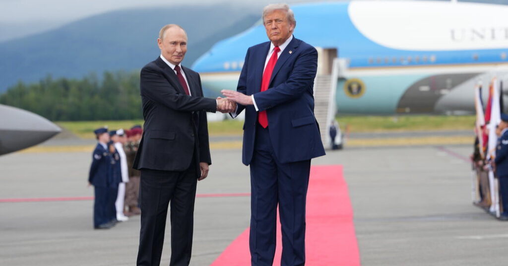 Trump Putin Alaska Summit
