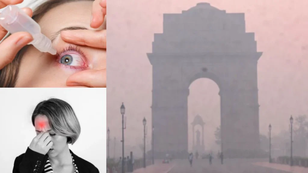 Delhi AQI Severe Eye Protection Tips