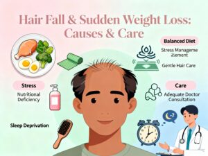 Hair Fall and Sudden Weight Loss