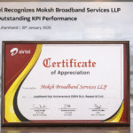 Airtel Recognizes Moksh Broadband Services LLP for Outstanding KPI Performance
