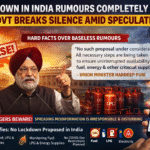 Lockdown in India rumours completely false : Govt breaks silence amid speculation