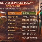 Petrol, Diesel prices today, April 15, 2026: Check rates in Delhi, Mumbai, Kolkata, Chennai and more