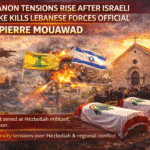Lebanon tensions rise after Israeli airstrike kills Lebanese Forces official Pierre Mouawad