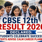 CBSE 12th Result 2026 Declared: Students Celebrate Success, Experts Advise Calm Career Planning