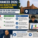 JEE Advanced 2026: IIT Roorkee Rejects Mass Cheating Allegations, Says Only Two Top-10,000 Candidates Showed Large Score Variations