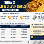 Today’s Gold and Silver Rates (June 27): Updated Gold Prices in