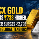 MCX Gold Opens ₹733 Higher, Silver Surges ₹2,796 Amid Global Tensions 