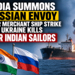 India Summons Russian Envoy After Merchant Ship Strike Near Ukraine Kills Four Indian Sailors