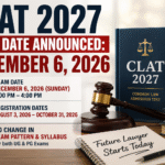 CLAT 2027 Exam Date Announced: December 6, 2026