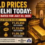 Gold Prices in Delhi Today: Latest Rates for July 23, 2026