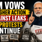 PM Vows Tougher Action Against Leaks as Protests Continue 