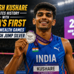 Sarvesh Kushare Creates History with India’s First Commonwealth Games Men’s High Jump Silver 