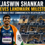 Tejaswin Shankar Achieves Landmark Milestone, Becomes India’s First Commonwealth Decathlon Medallist