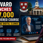 Harvard Launches ₹67,000 AI-Powered Course Featuring Digital Clones of Faculty