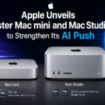 Apple Unveils Faster Mac mini and Mac Studio to Strengthen Its AI Push