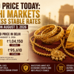 Gold Price Today: Delhi Markets Witness Stable Rates on August 3, 2026