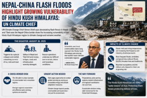 Nepal-China Flash Floods Highlight Growing Vulnerability of Hindu Kush Himalayas: UN Climate Chief
