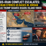 US-Iran Conflict Escalates: Iran Strikes US Bases in Jordan as Trump Shares Kharg Island Video