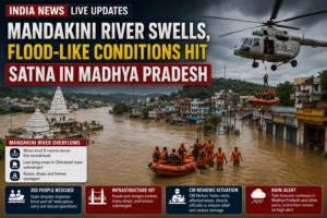 India News Live Updates: Mandakini River Swells, Flood-Like Conditions Hit Satna in Madhya Pradesh