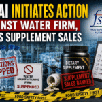 FSSAI Initiates Action Against Water Firm, Stops Supplement Sales