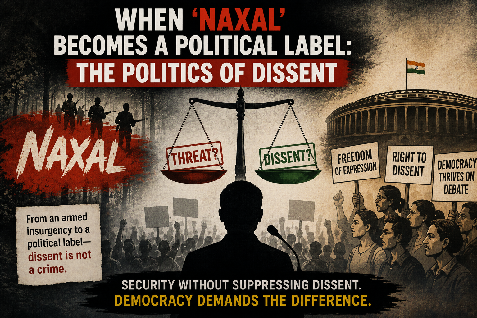When ‘Naxal’ Becomes a Political Label: The Politics of Dissent 