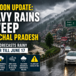 Monsoon Update: Heavy Rains Sweep Himachal Pradesh as IMD Forecasts Rainy Weather Till June 17 