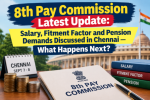 8th Pay Commission Latest Update: Salary, Fitment Factor and Pension Demands Discussed in Chennai — What Happens Next?