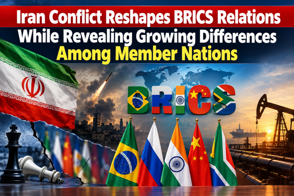 Iran Conflict Reshapes BRICS Relations While Revealing Growing Differences Among Member Nations 