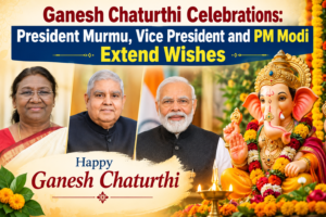 Ganesh Chaturthi Celebrations: President Murmu, Vice President and PM Modi Extend Wishes