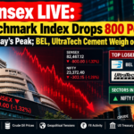 Sensex LIVE: Benchmark Index Drops 800 Points From Day’s Peak; BEL, UltraTech Cement Weigh on Market