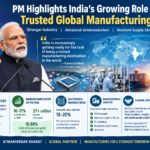 PM Highlights India’s Growing Role as a Trusted Global Manufacturing Hub