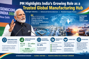 PM Highlights India’s Growing Role as a Trusted Global Manufacturing Hub
