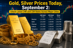 Gold, Silver Prices Today, September 2: Check Latest 24K and 22K Rates Across Major Cities