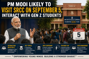 PM Modi Likely to Visit SRCC on September 5, Interact with Gen Z Students