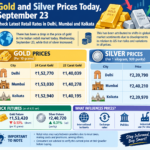 Gold and Silver Prices Today, September 23: Check Latest Retail Rates in Delhi, Mumbai and Kolkata