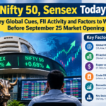 Nifty 50, Sensex Today: Key Global Cues, FII Activity and Factors to Watch Before September 25 Market Opening