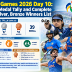 Asian Games 2026 Day 10: India’s Medal Tally and Complete Gold, Silver, Bronze Winners List