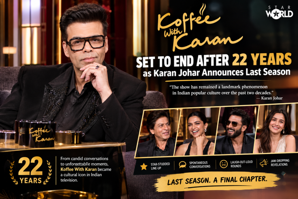 Koffee With Karan Set to End After 22 Years as Karan Johar Announces Last Season