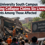 Delhi University South Campus Building Collapse Claims Six Lives, Students Among Those Affected