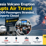 Indonesia Volcano Eruption Disrupts Air Travel as 170,000 Passengers Stranded, Eight Airports Closed