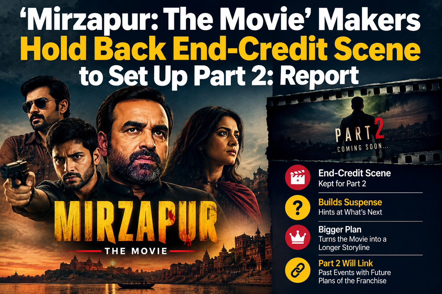 ‘Mirzapur: The Movie’ Makers Hold Back End-Credit Scene to Set Up Part 2: Report
