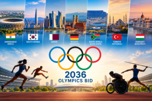 2036 Olympics Bid: Comparing Ahmedabad with South Korea, Qatar, Munich, South Africa, Türkiye and Hungary