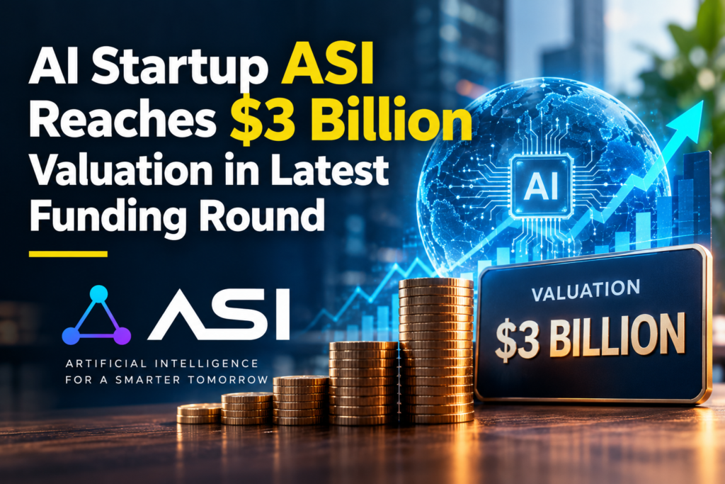 AI Startup ASI Reaches $3 Billion Valuation in Latest Funding Round