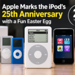Apple Marks the iPod’s 25th Anniversary with a Fun Easter Egg