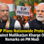 BJP Plans Nationwide Protests Against Mallikarjun Kharge Over Remarks on PM Modi