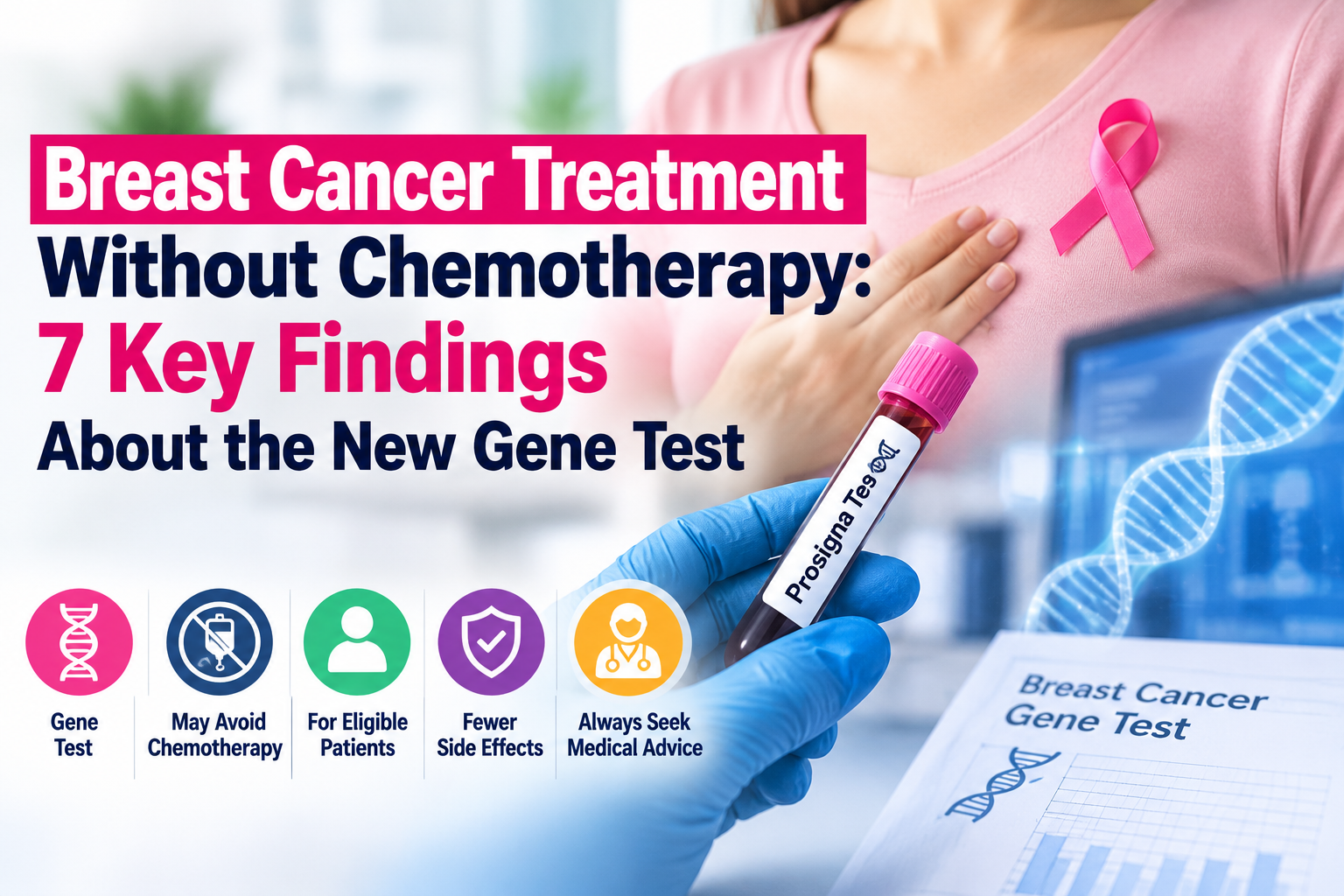 Breast Cancer Treatment Without Chemotherapy: 7 Key Findings About the New Gene Test