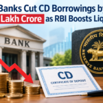 Banks Cut CD Borrowings by ₹1.3 Lakh Crore as RBI Boosts Liquidity