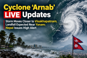 Cyclone ‘Arnab’ LIVE Updates: Storm Moves Closer to Visakhapatnam, Landfall Expected Near Yanam; Nepal Issues High Alert