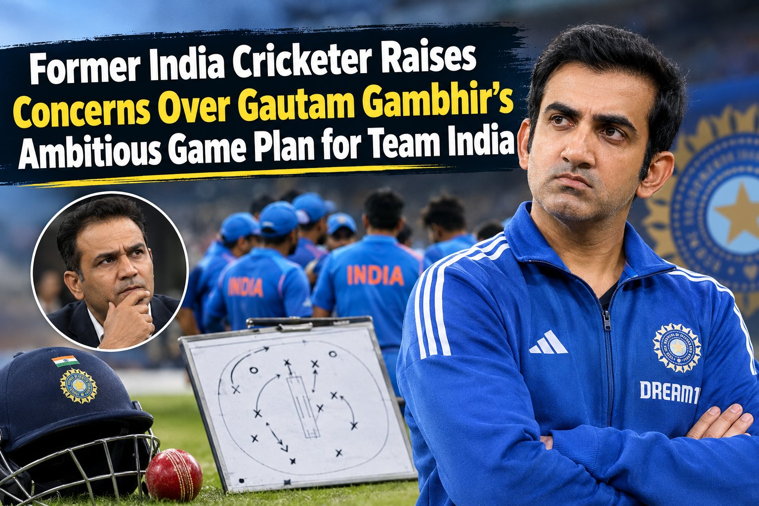 Former India Cricketer Raises Concerns Over Gautam Gambhir’s Ambitious Game Plan for Team India